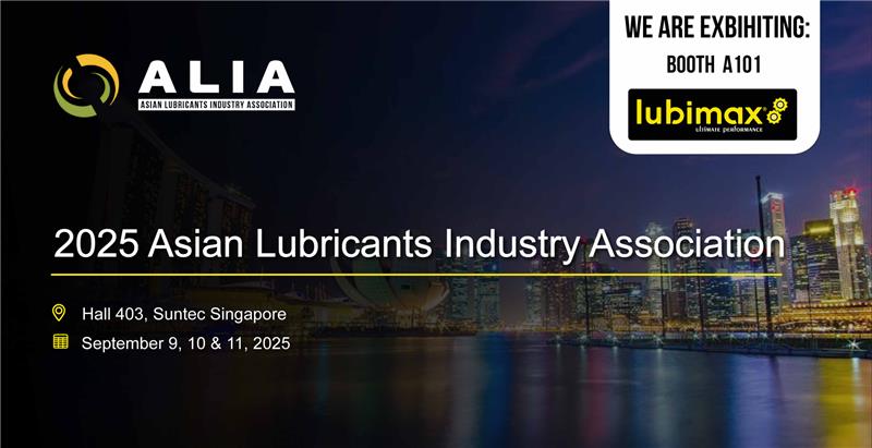 Kemipex to Showcase LUBIMAX® at ALIA 2025 in Singapore